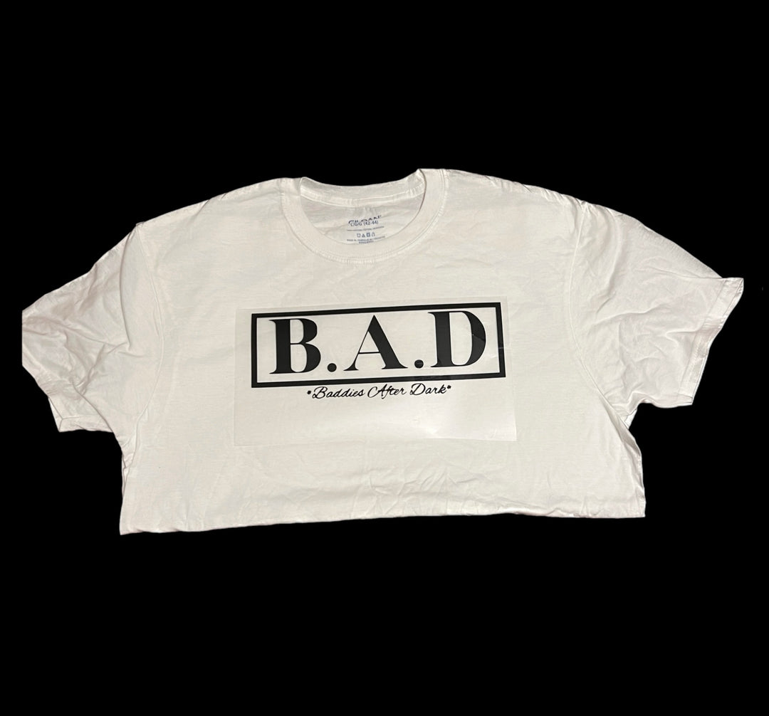 BAD White Tee