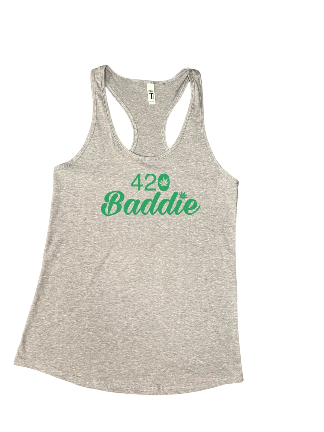 Certified Baddie Club 420 Baddie w/Cannabis Leaf Tank Top