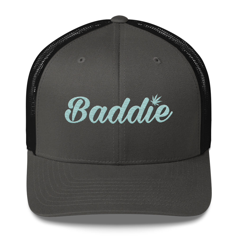 Baddie Trucker Cap (Kosmic Print)