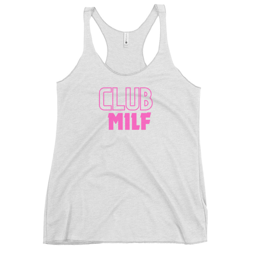 Club Milf Women's Racerback Tank