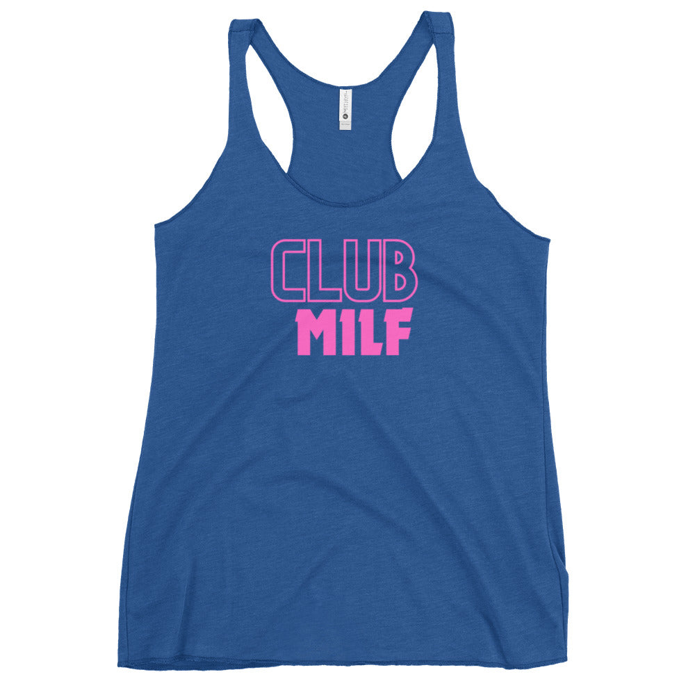 Club Milf Women's Racerback Tank