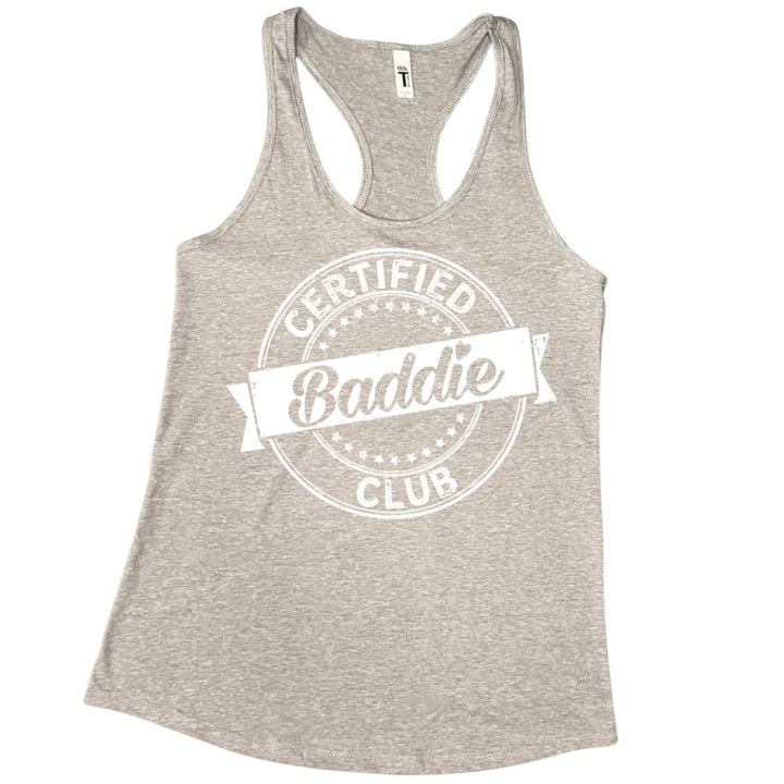 Certified Baddie Club Stamp Tank Top